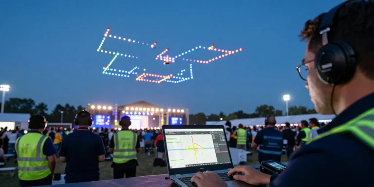 Was ist eine Drohnenshow: die wichtigsten Fakten für Veranstalter?