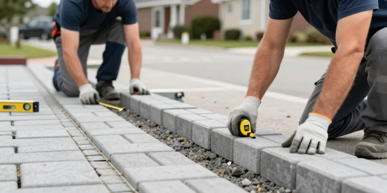 Einfahrt Fahrspur pflastern: die optimale Methode für dauerhafte Fahrspuren