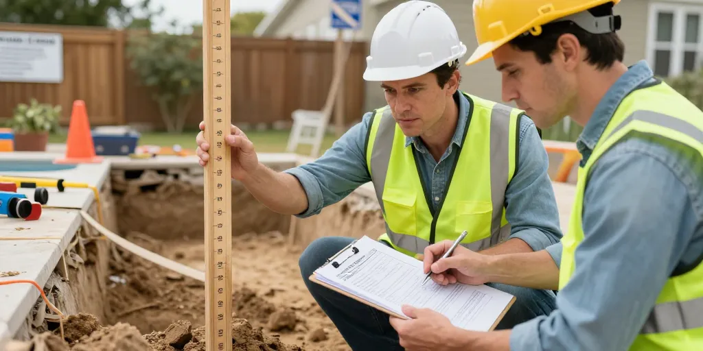 wie tief darf ein pool sein privat